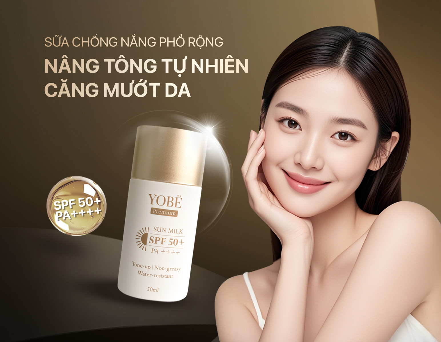 Vừa Chống Nắng Vừa Dưỡng Da Căng Mướt