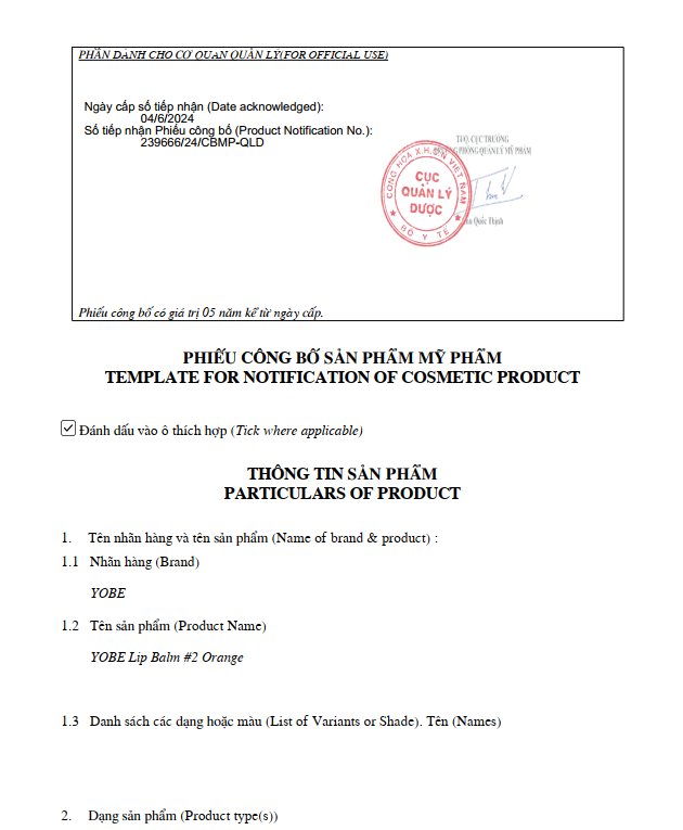 Son Dưỡng Ẩm Mềm Môi Không Màu YOBE