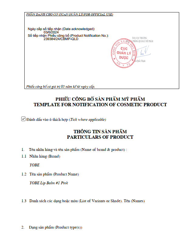 Son Dưỡng Ẩm Mềm Môi Không Màu YOBE