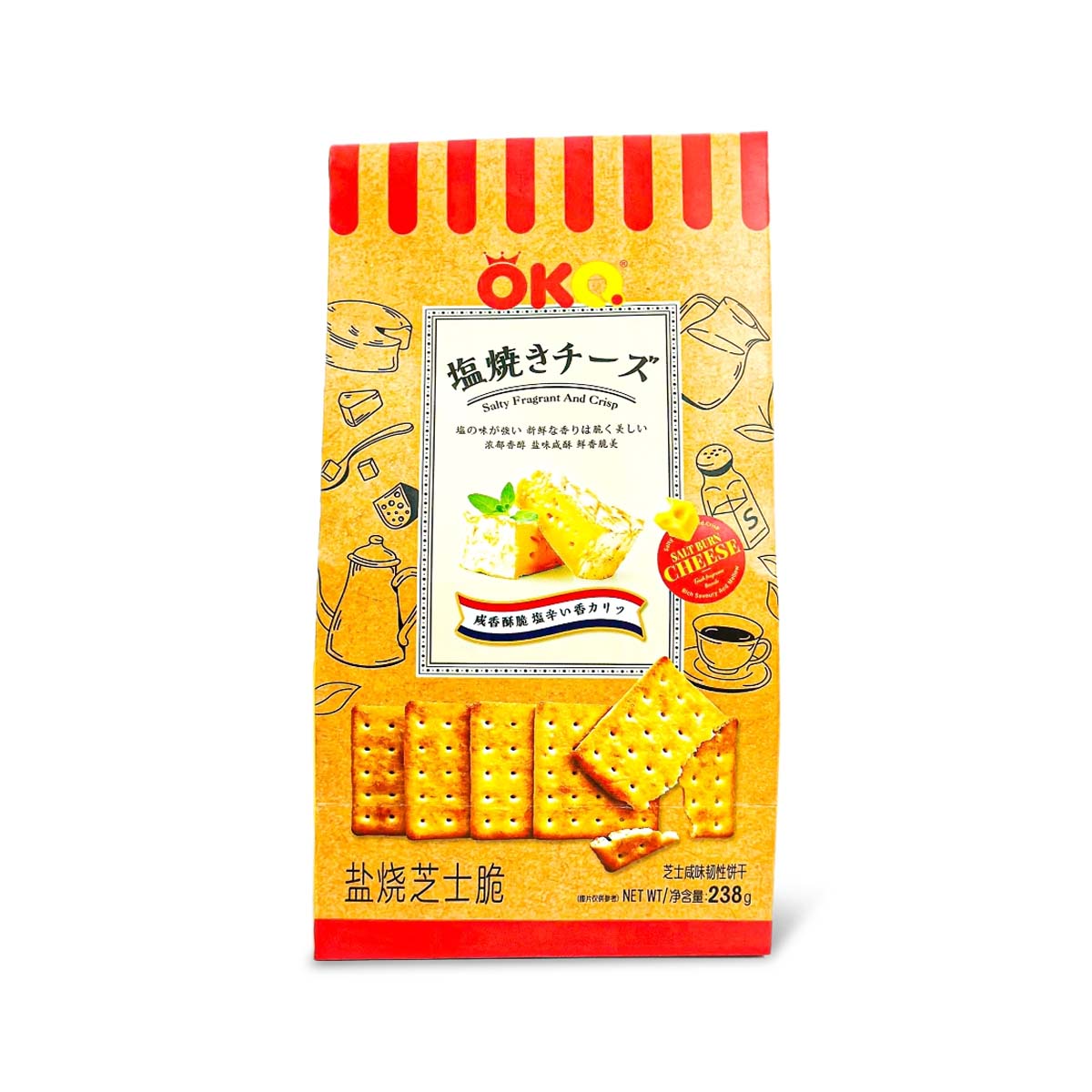 Bánh quy ăn kiêng OKO (1 hộp)