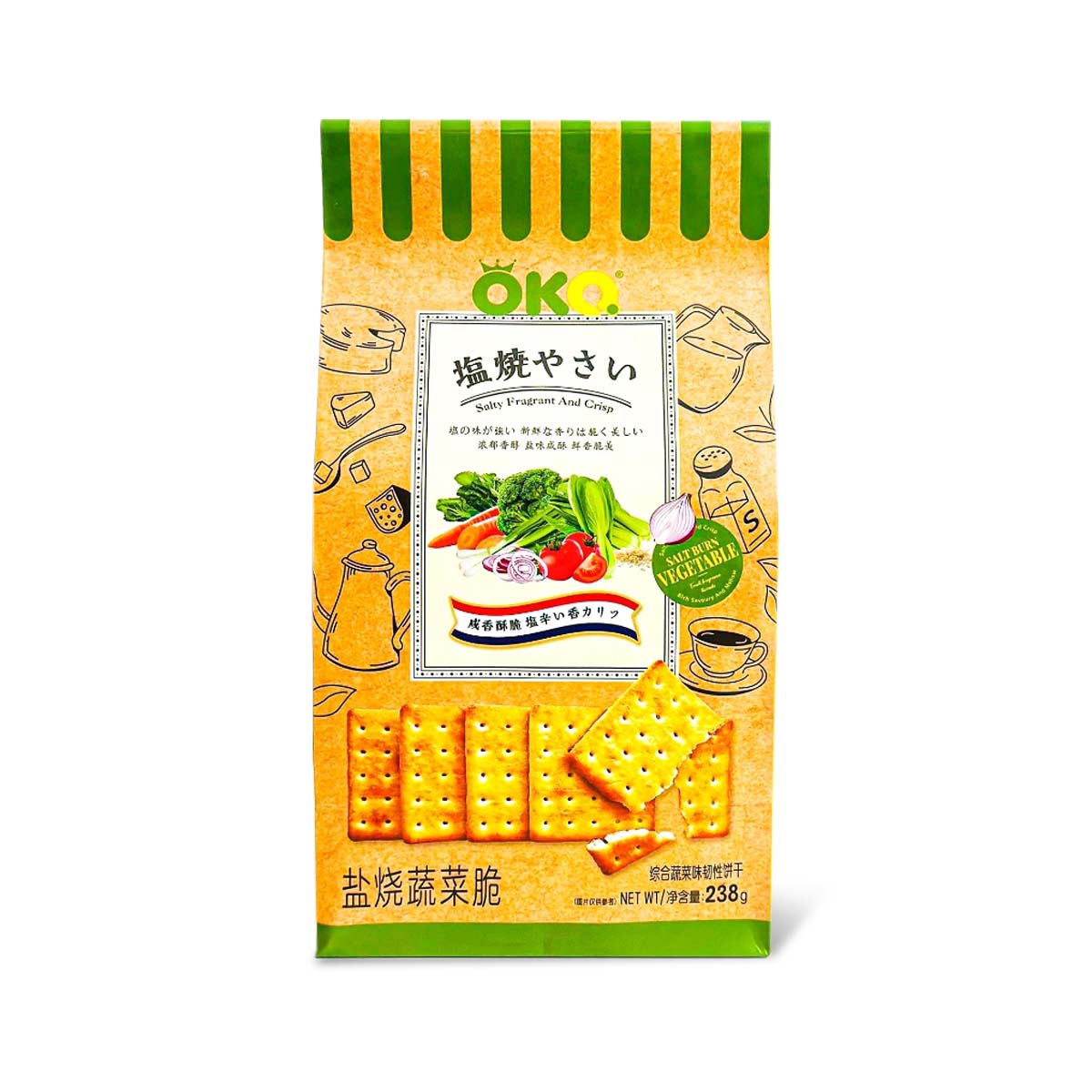 Bánh quy ăn kiêng OKO (1 hộp)