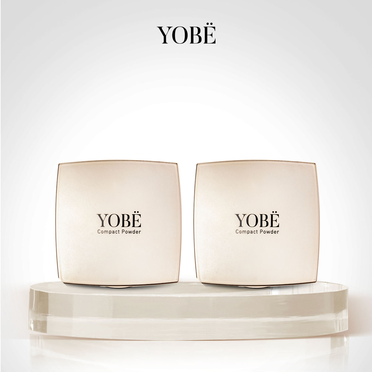 Combo 02 Phấn Phủ Mịn Da Che Khuyết Điểm YOBE Compact Powder