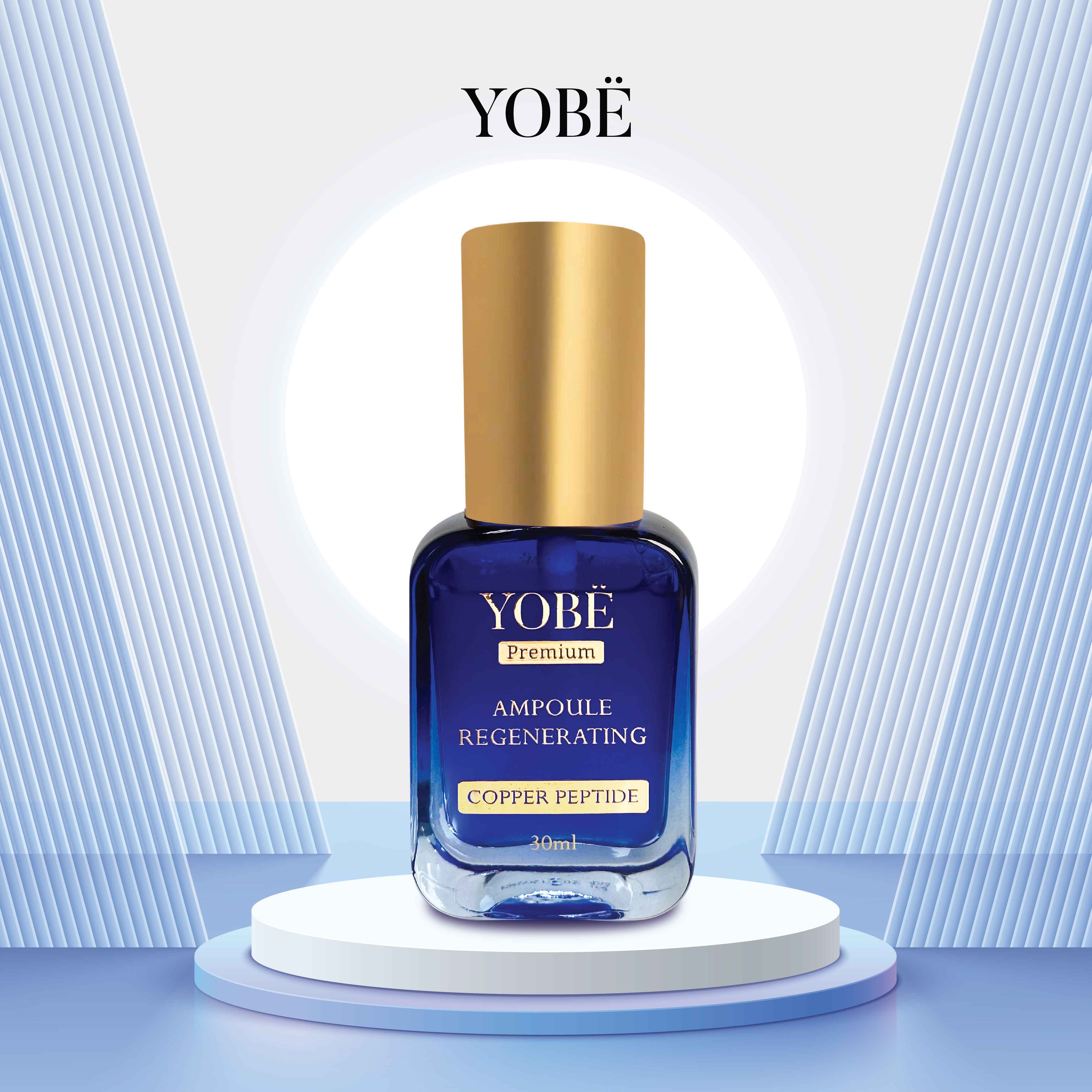 Tinh Chất Tái Tạo Phục Hồi Và Căng Bóng Da Chuyên Sâu YOBE Premium Copper Peptide 30ml