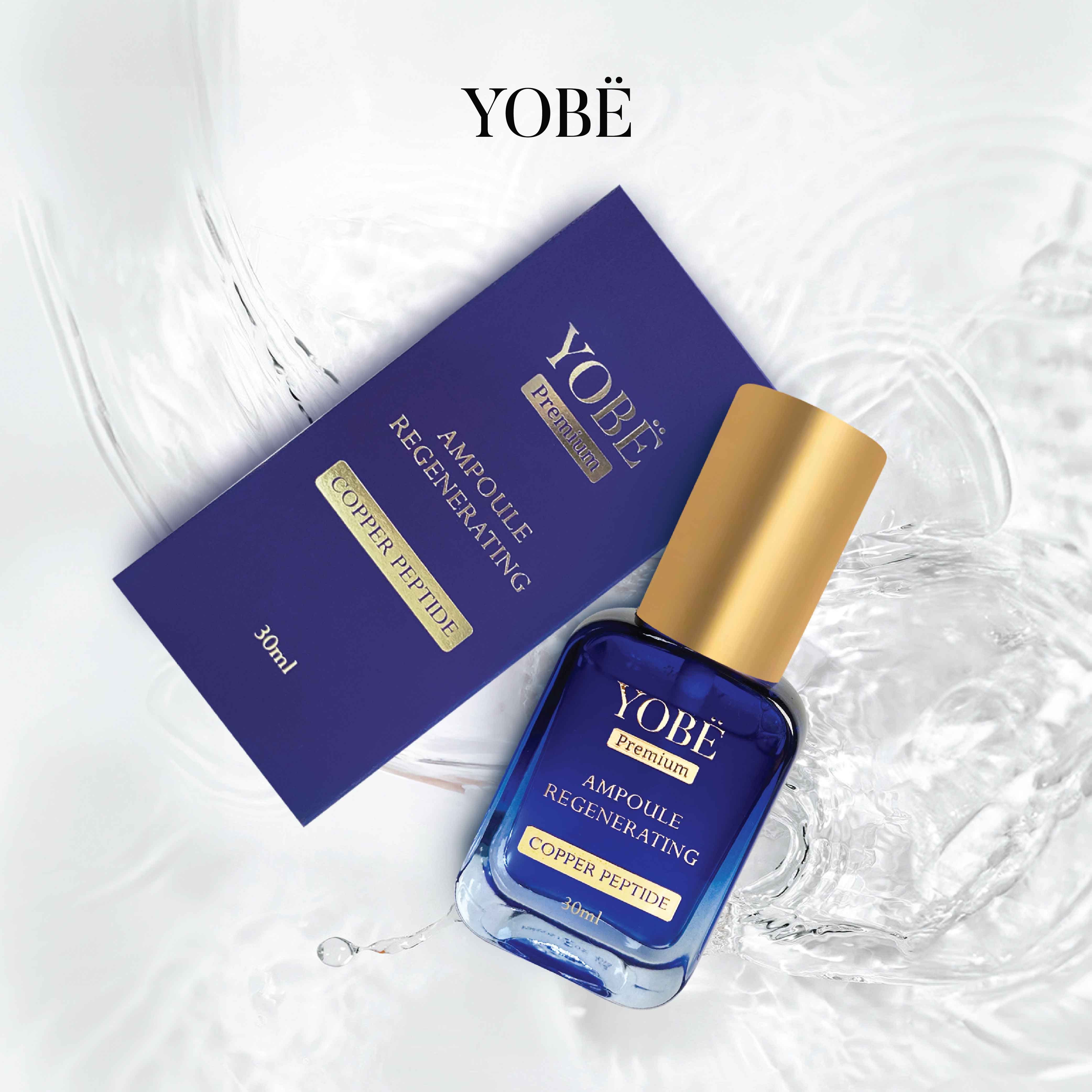 Tinh Chất Tái Tạo Phục Hồi Và Căng Bóng Da Chuyên Sâu YOBE Premium Copper Peptide 30ml