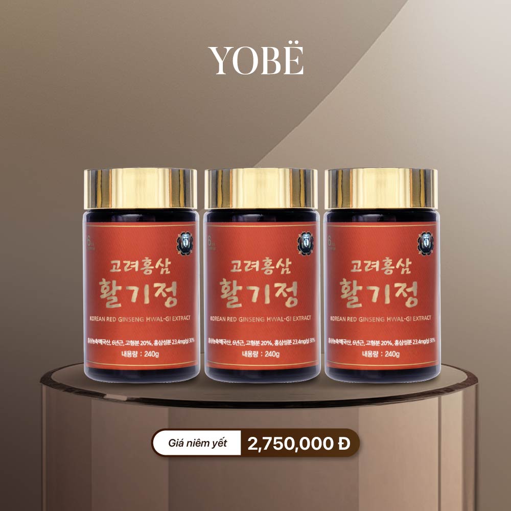 Cao Hồng Sâm Cao Cấp Hàn Quốc ( 3 lọ/hộp)