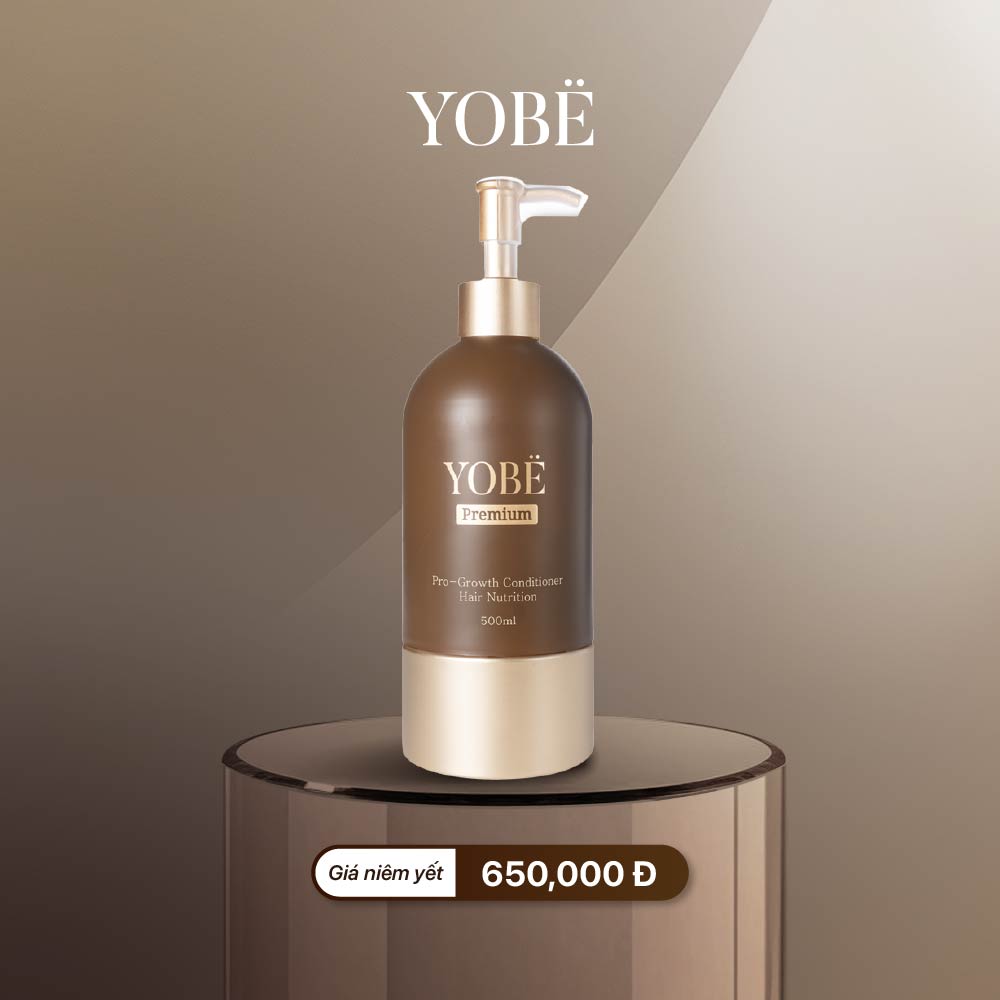 Dầu Xả Phục Hồi Bóng Mượt Tóc YOBE Premium Pro-Growth Conditioner 500mL