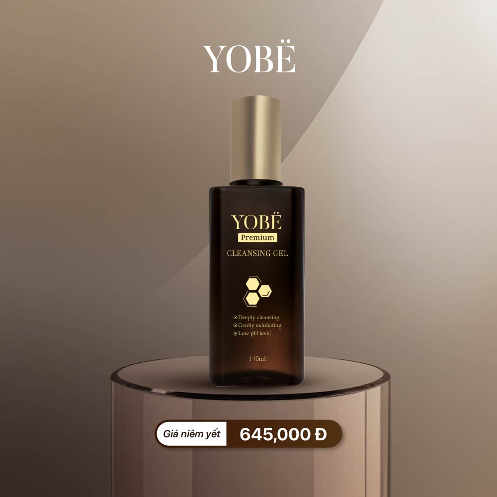 Gel Rửa Mặt Làm Sạch Sâu Dịu Nhẹ YOBE 140mL