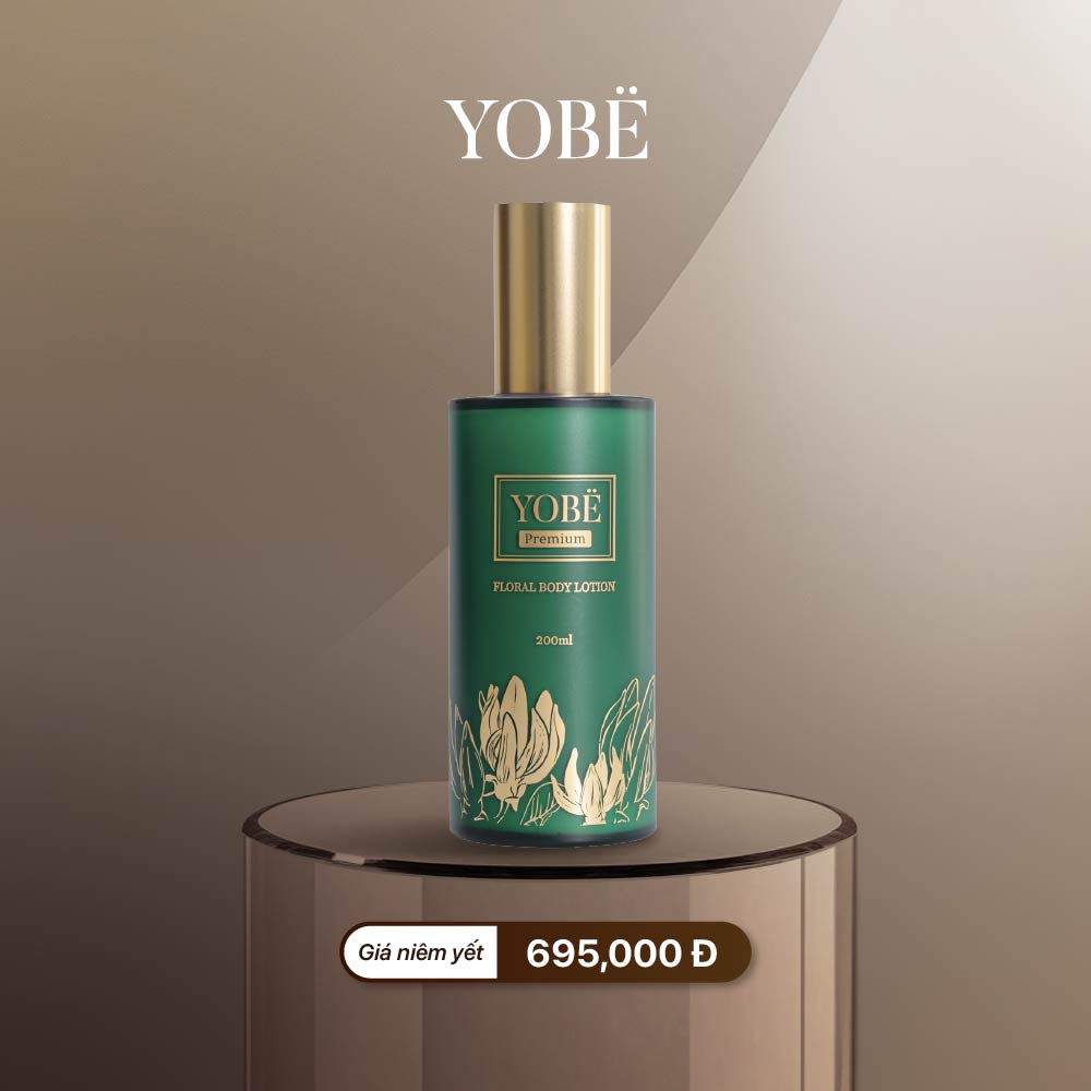 Combo Lotion Dưỡng Thể Trắng Da Hương Hoa Pháp YOBE