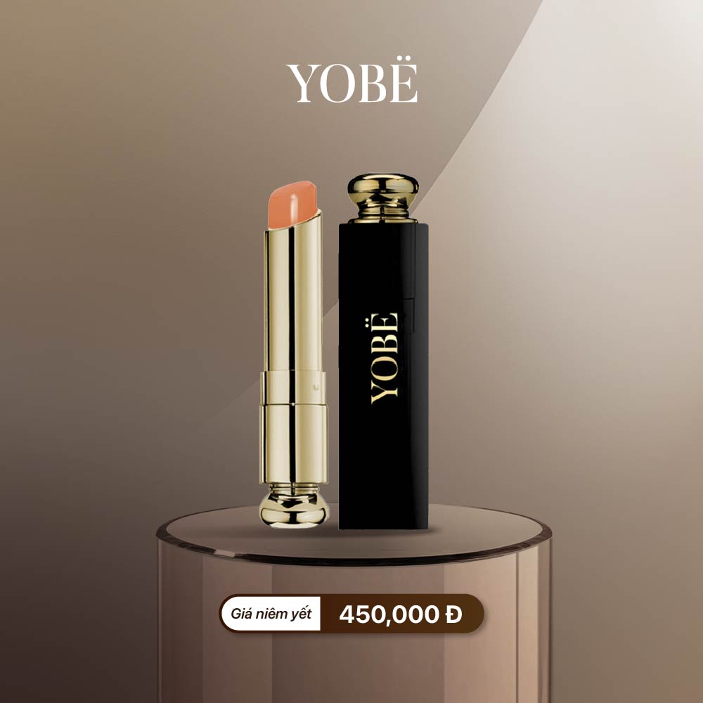 Combo 01 Phấn mắt YOBE Eye Shadow Palette + 01 Son Dưỡng Ẩm Mềm Môi Không Màu YOBE (#Màu Cam)