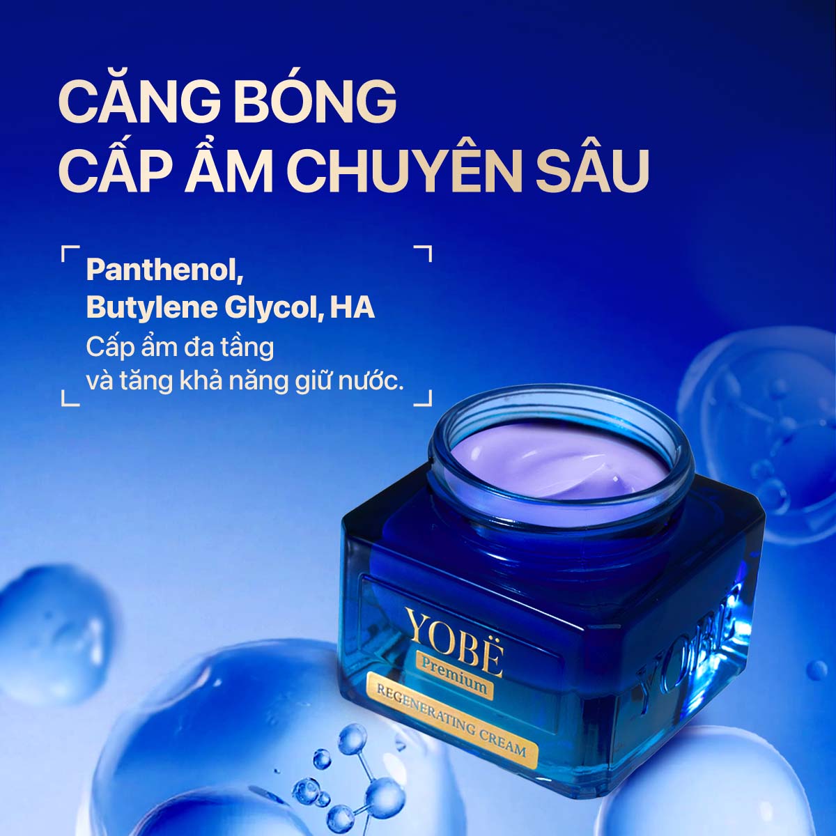Kem Dưỡng Tái Sinh - Căng Bóng - Ngừa Nám Chuyên Sâu YOBE Premium Regenerating Cream