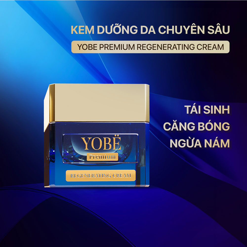 Kem Dưỡng Tái Sinh - Căng Bóng - Ngừa Nám Chuyên Sâu YOBE Premium Regenerating Cream