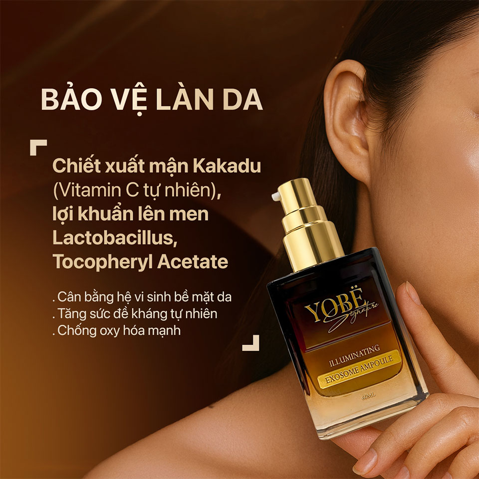 Tinh Chất Dưỡng Trắng Da Và Mờ Nám Chuyên Sâu Yobe Signature 60mL